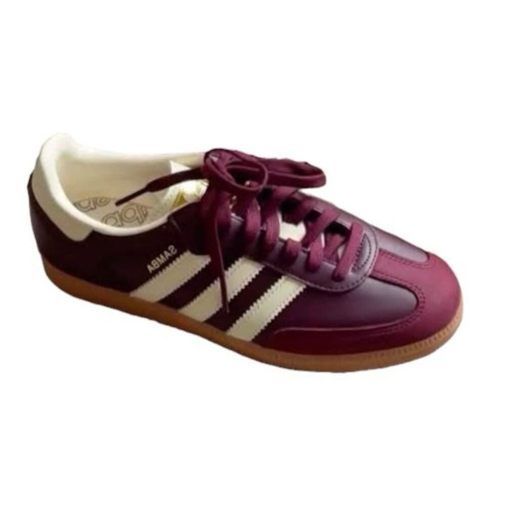 ⁦Samba OG maroon cream white⁩ - الصورة ⁦2⁩