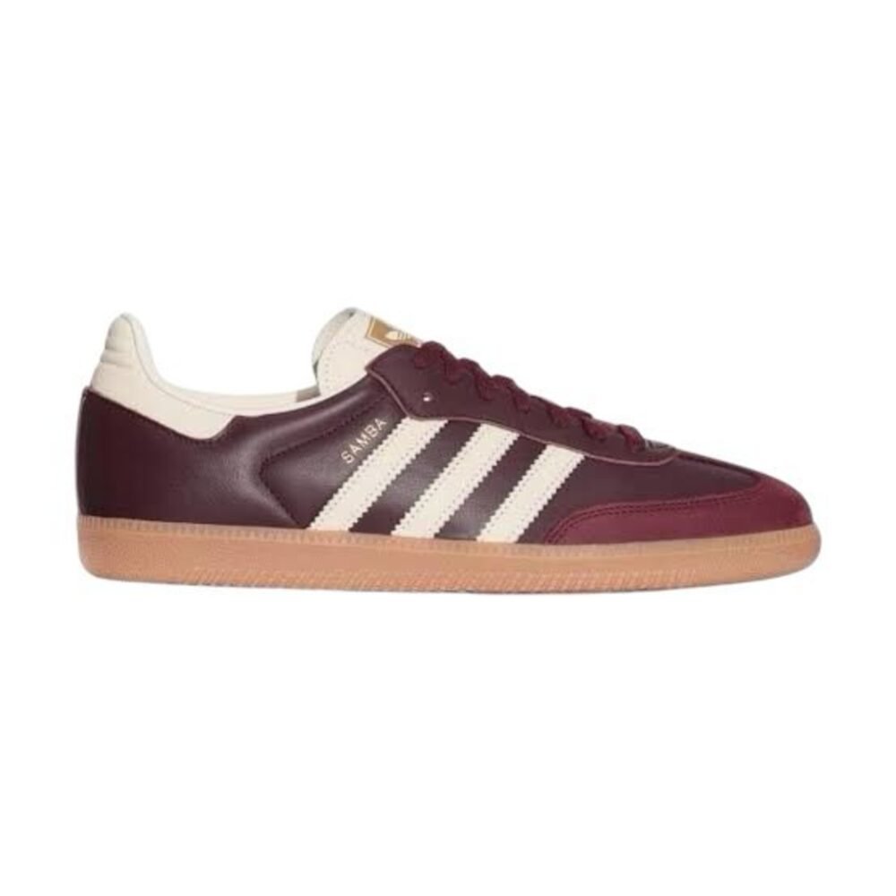 Samba OG maroon cream white