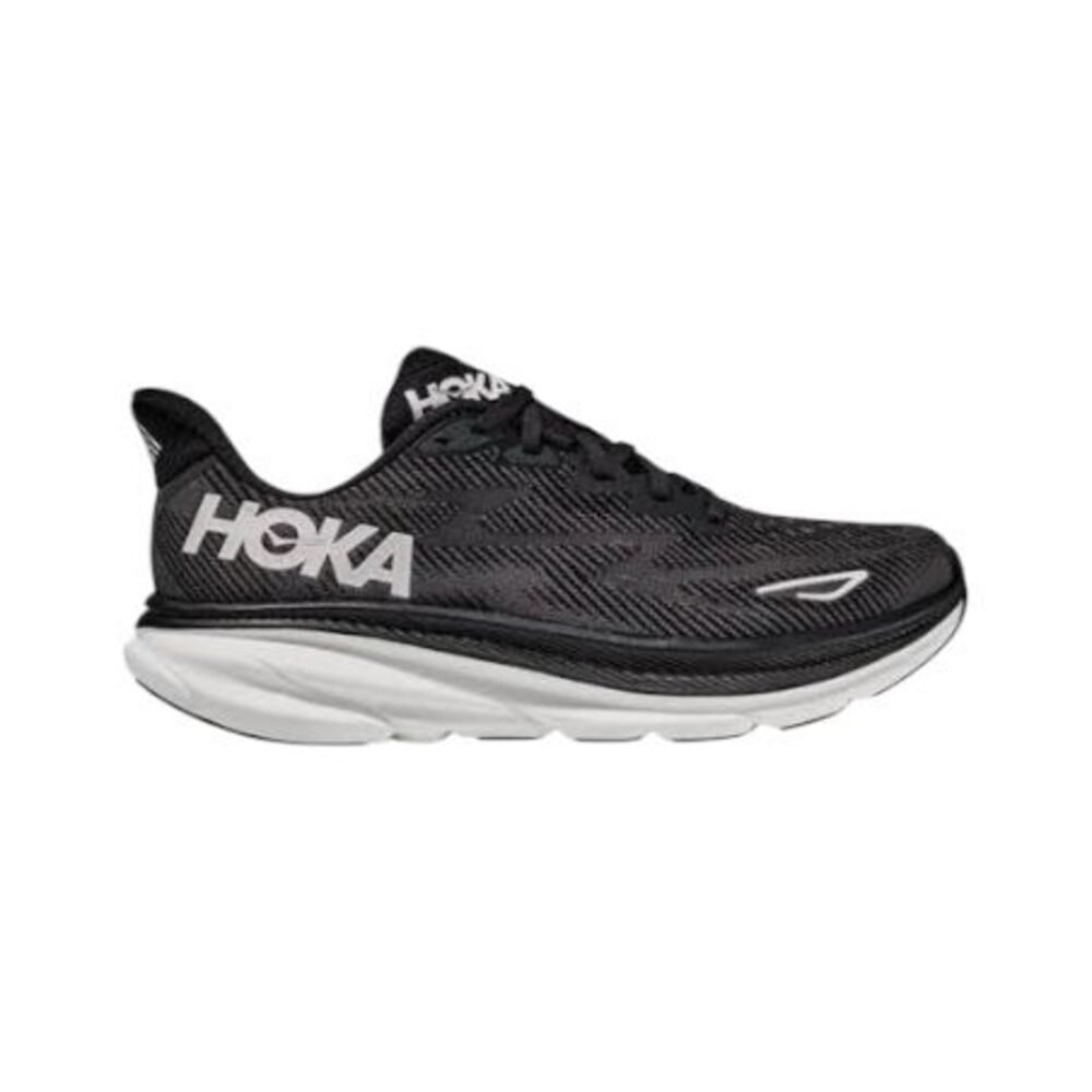 Hoka One One Clifton 9 Black White