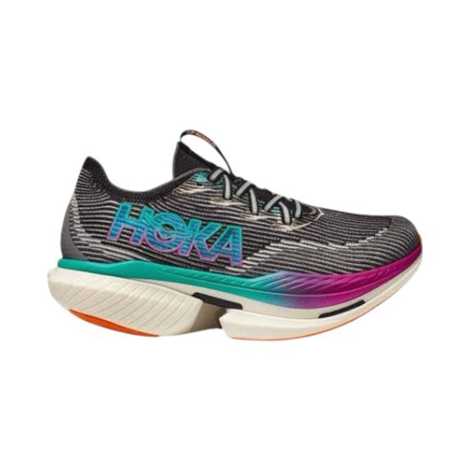 Hoka One One Cielo X1 Black Electric Aqua
