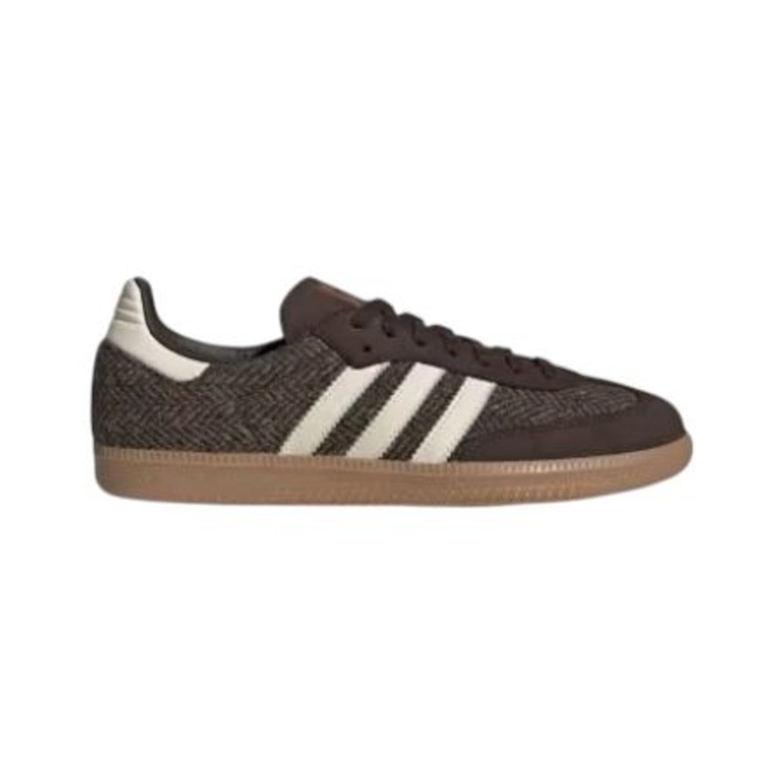 adidas samba OG dark brown Tweed